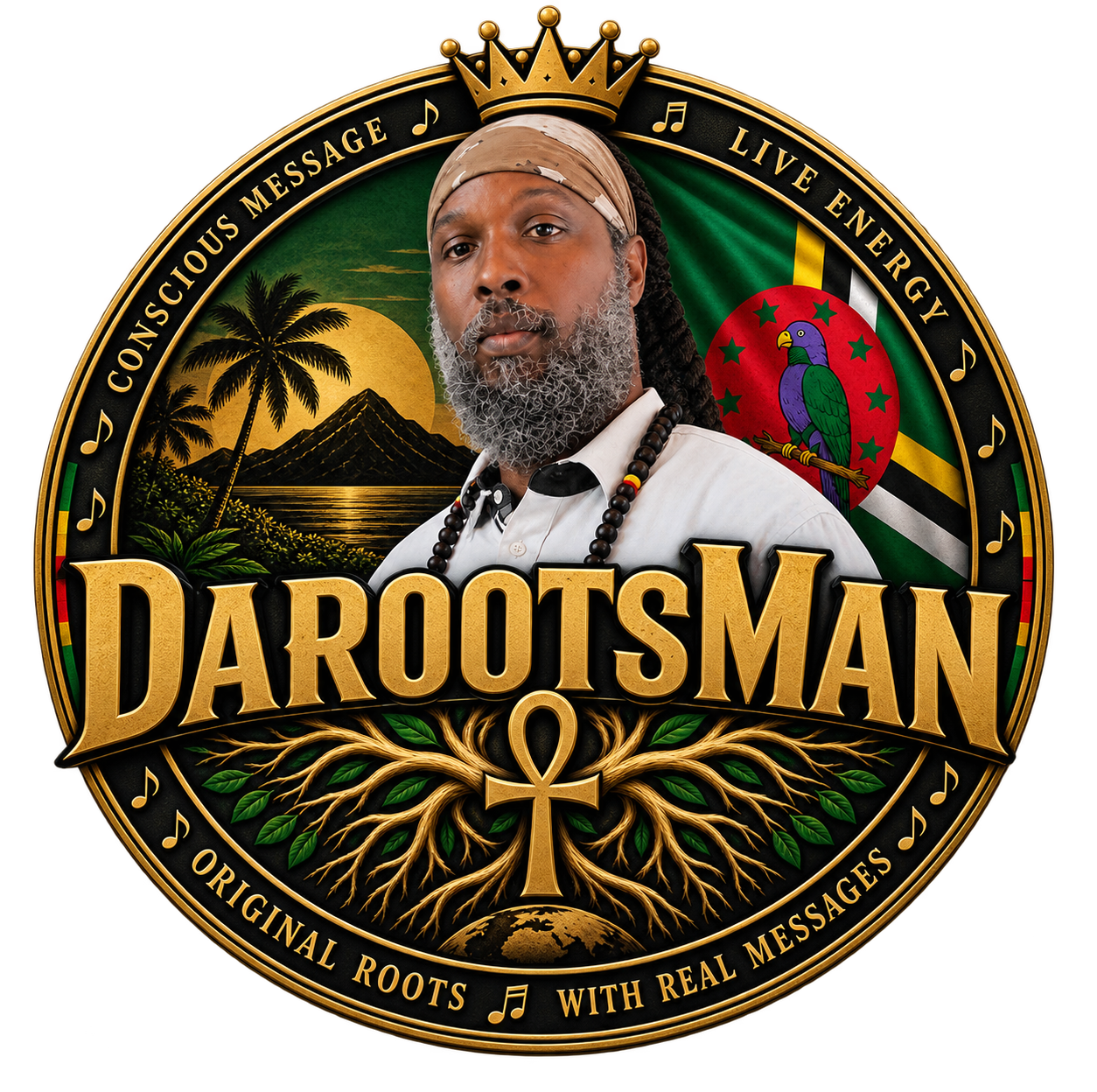DaRootsMan Logo
